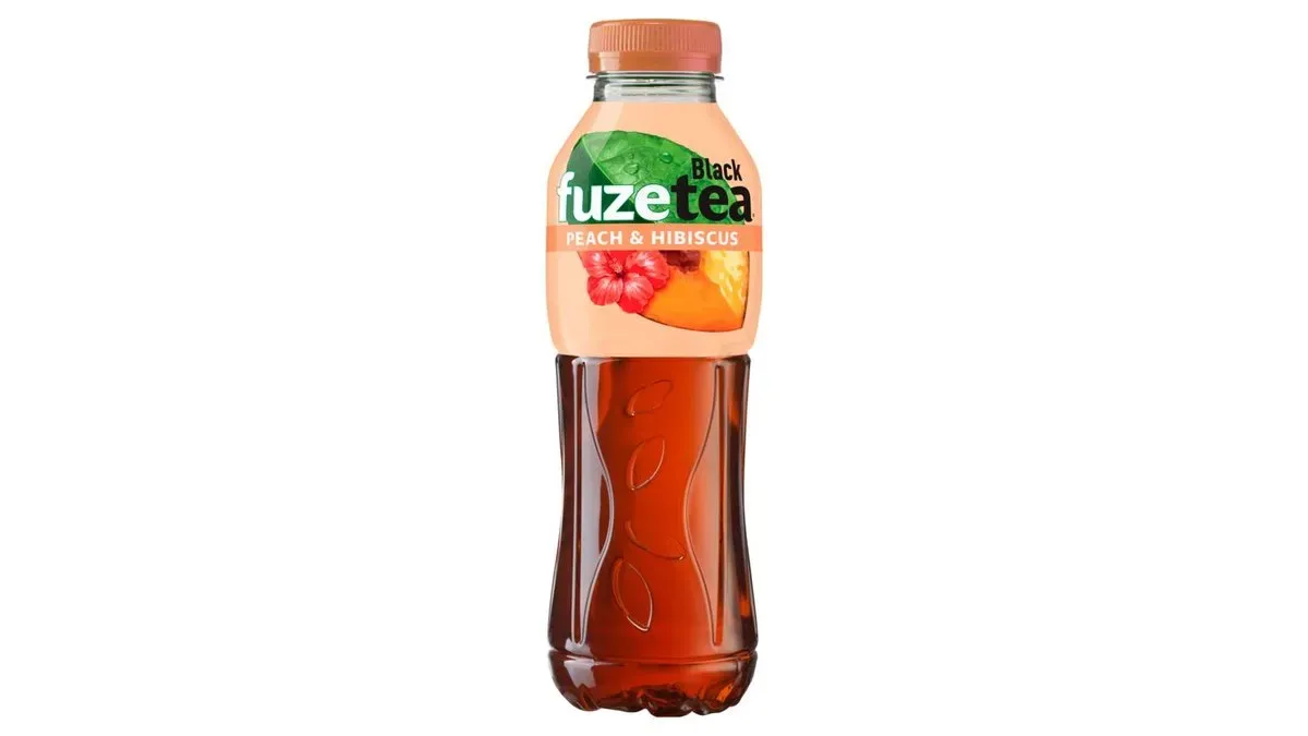 FuzeTea őszibarack-hibiszkusz (0,5 l)