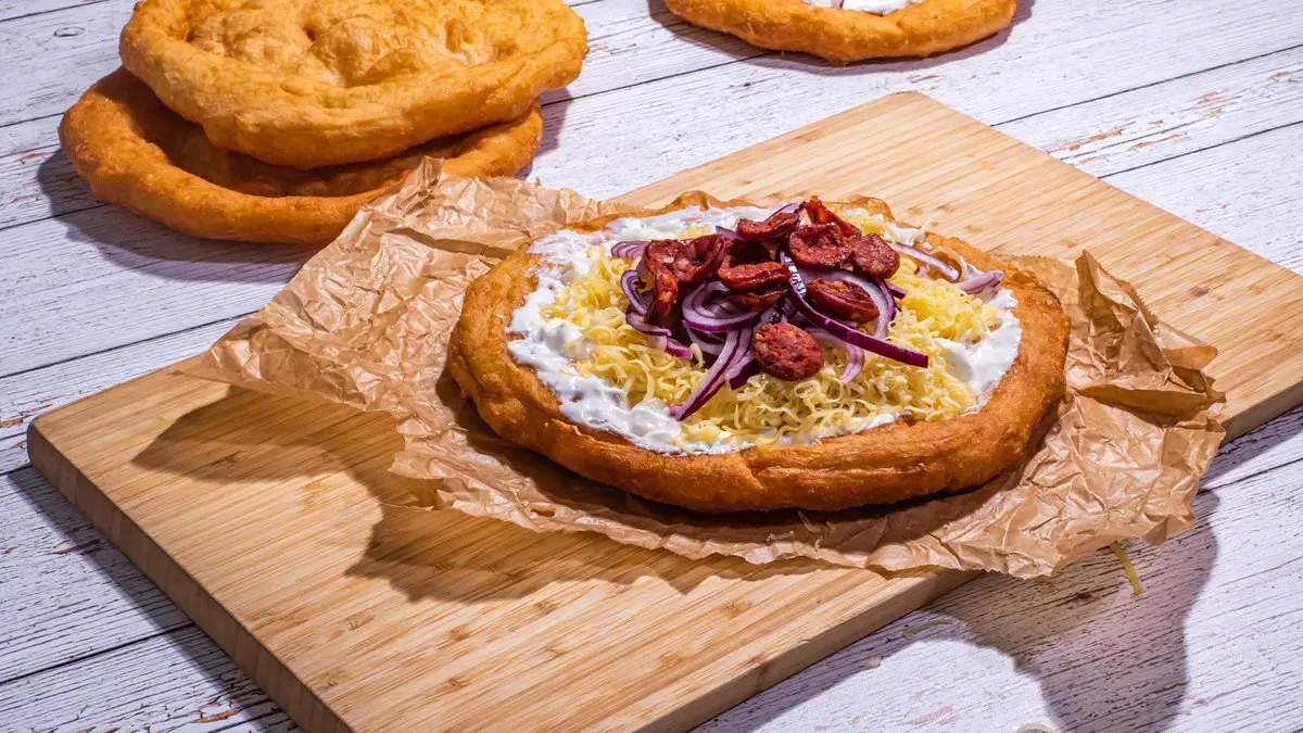 Gluténmentes Parasztos Lángos