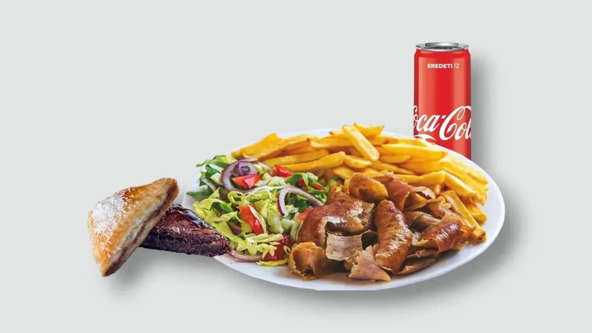 Nuggetts-es kebab tál menü