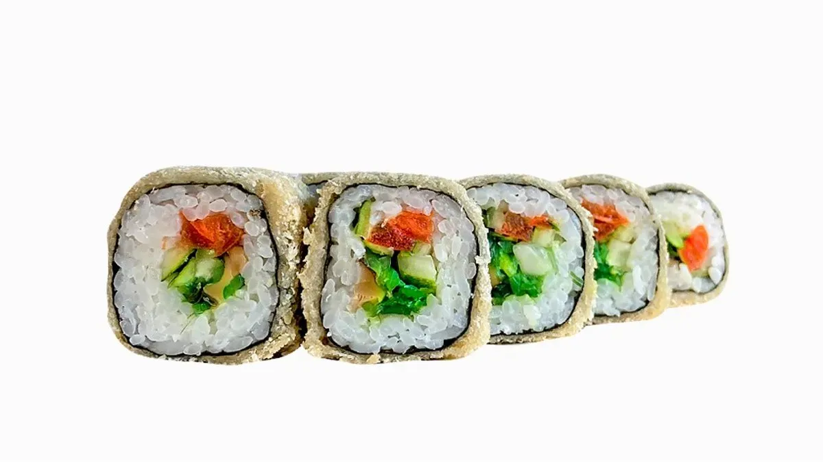 Vega tempura roll (8 db)