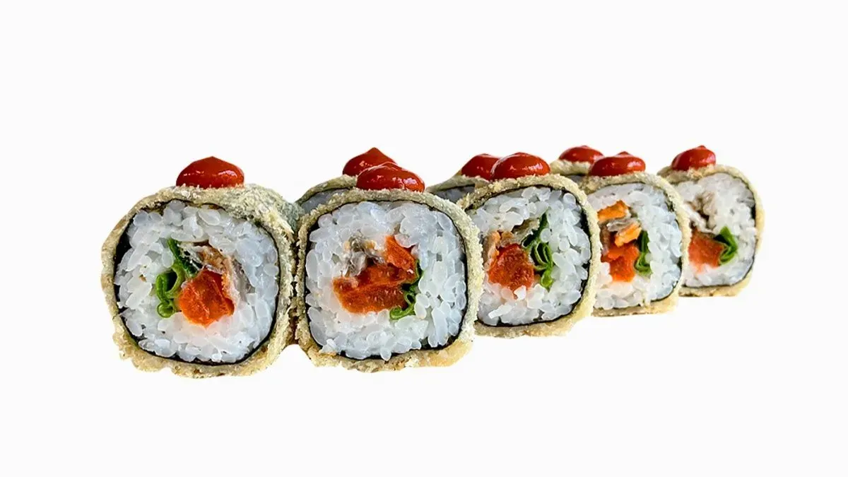 Lazactepertő tempura roll (8 db)