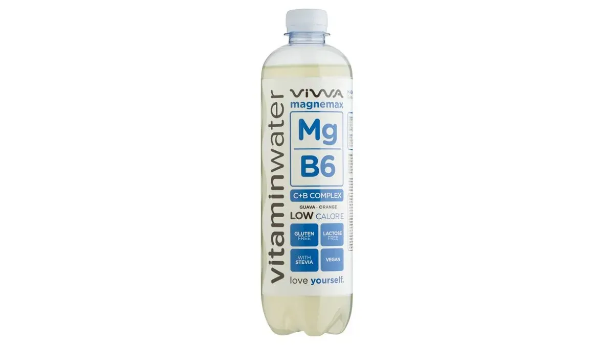 Viwa Vitaminwater narancs-guava ízű, csökkentett energiatartalmú szénsavmentes üdítőital 600 ml