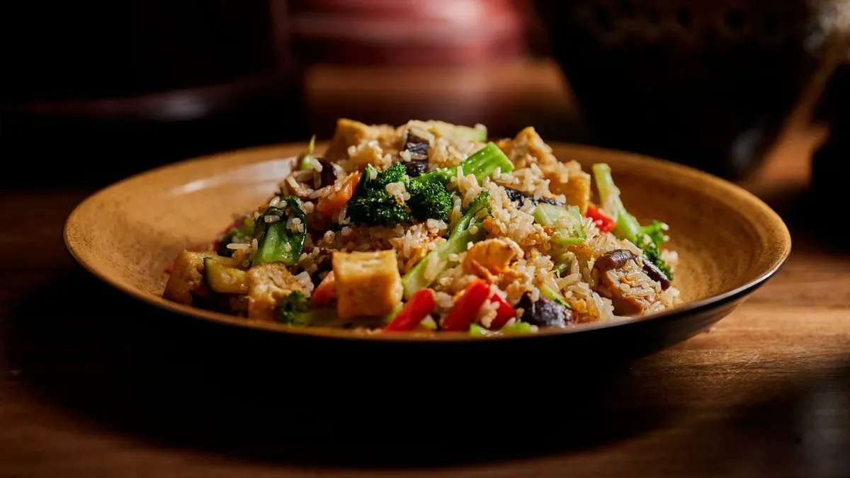 Khao Pad - Rák (Sült rizs)