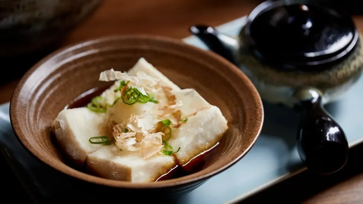 Selyem tofu-Tempura