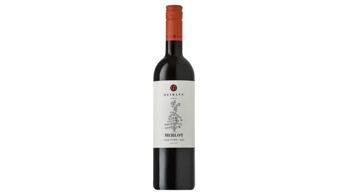 Heimann Merlot 2020/2021 (vörösbor 0,75 l)