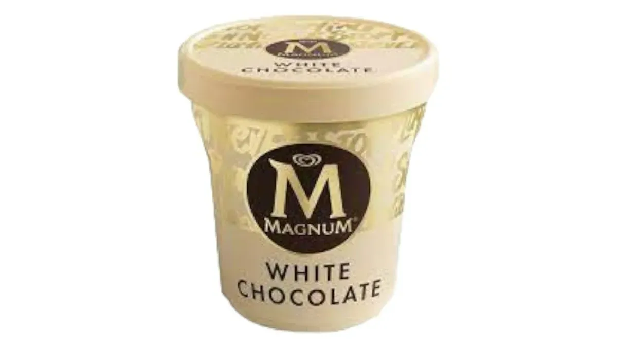 Magnum poharas fehér csokoládé jégkrém 440 ml
