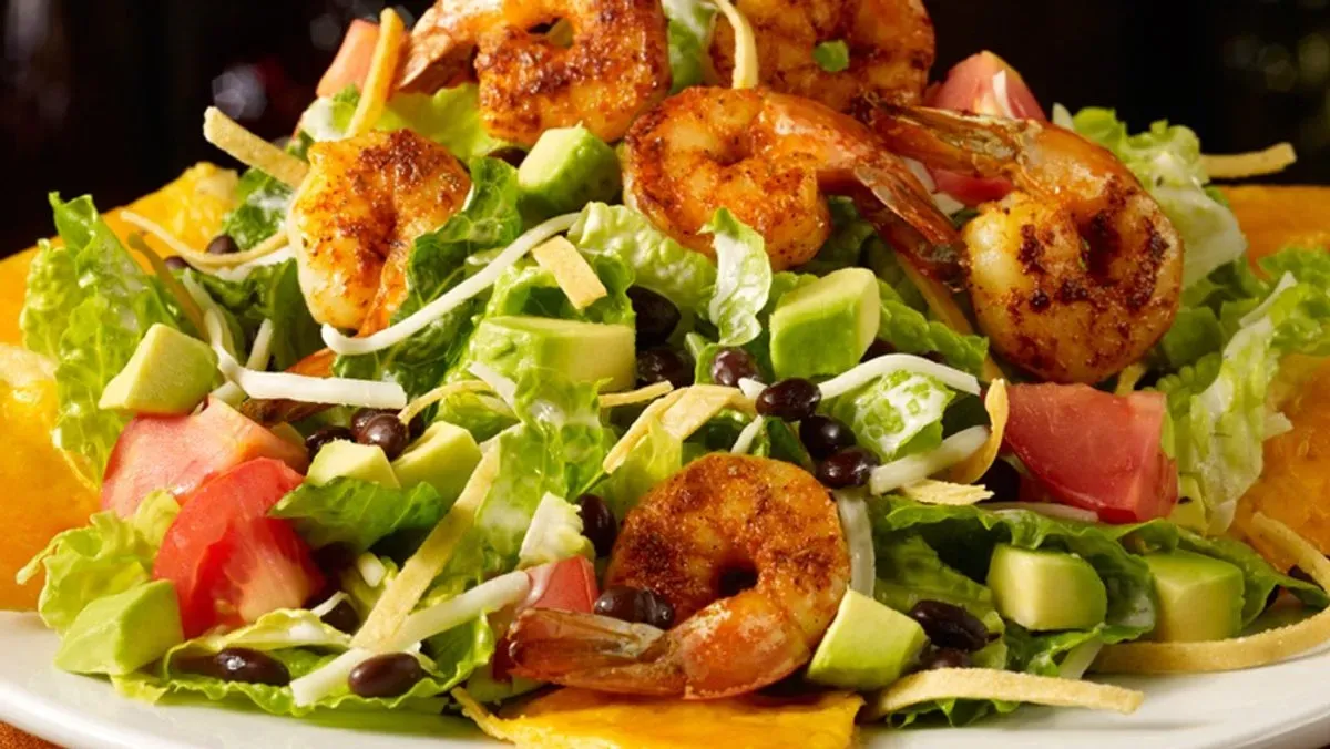 Southwest Shrimp Caesar Salad