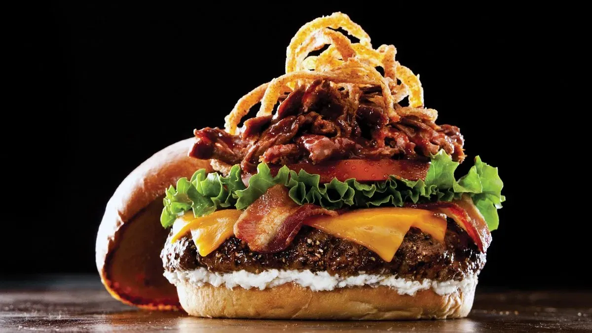 Cowboy Triple Meat Burger