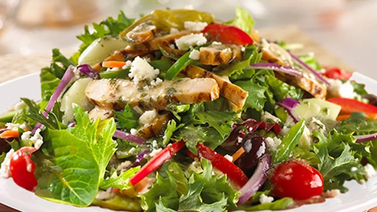 Mediterranean Chicken Salad