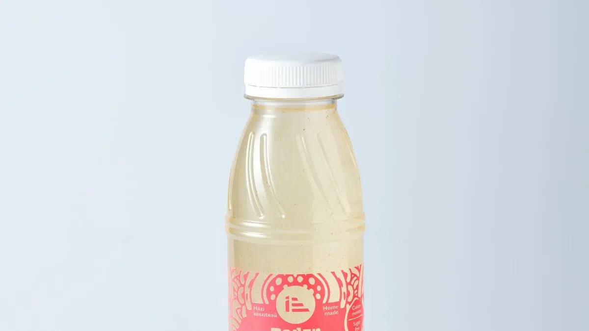 Bodzás házi limonádé 330ml (cukormentes)