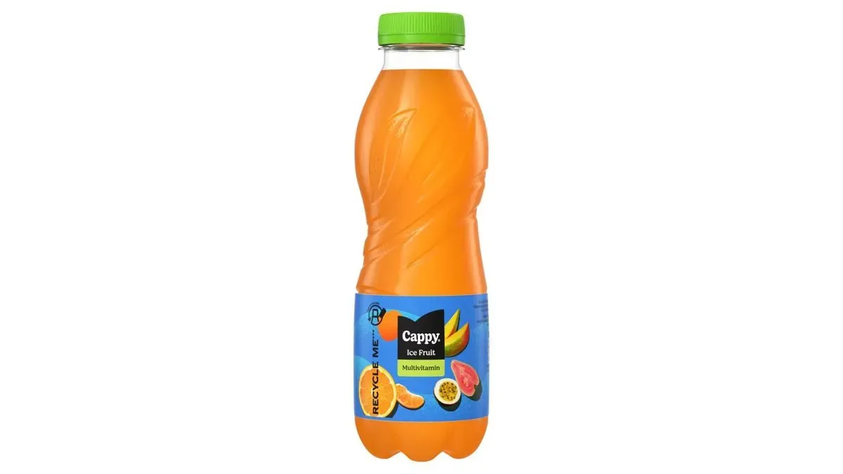 Cappy Ice Fruit Multivitamin szénsavmentes vegyesgyümölcs ital mangosztán ízesítéssel 500 ml
