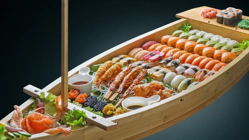L6 Sushi hajó 100db