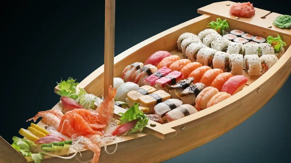L4 . Sushi hajó L 60 db