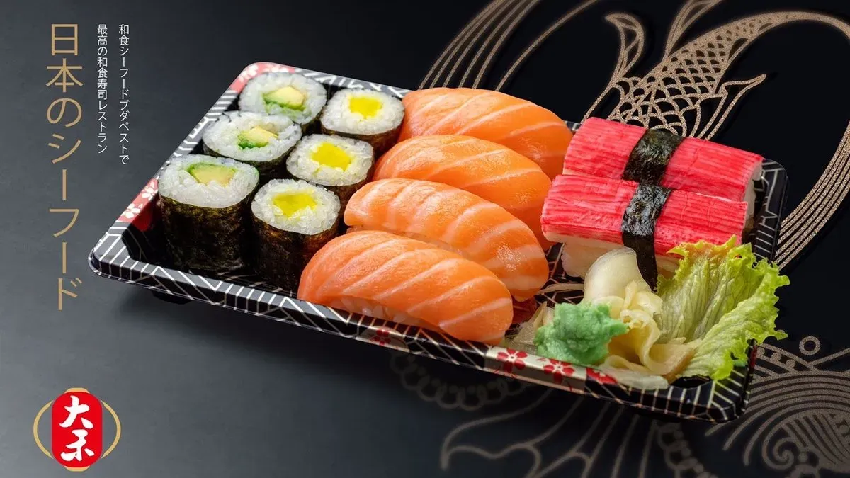 J8. 12 db-os maki mixtál