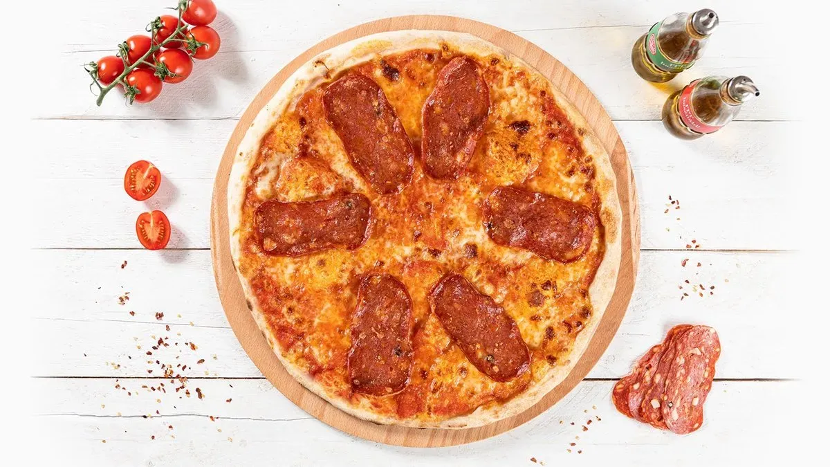 Pizza Salame Diavola (csípős)