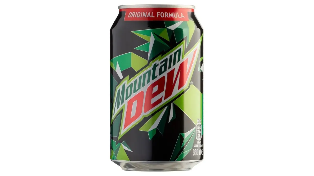 Mountain Dew citrus aromákkal ízesített szénsavas üdítőital 330 ml