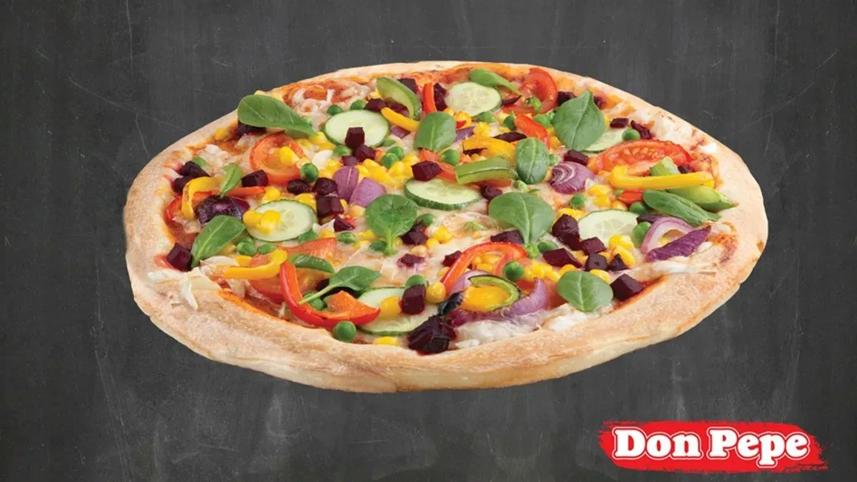 Vegán Veteményes pizza