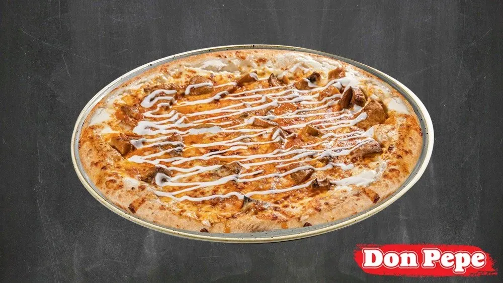 Gombapaprikás pizza