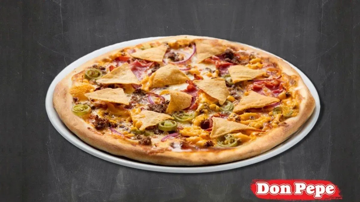 Mint a moziban pizza