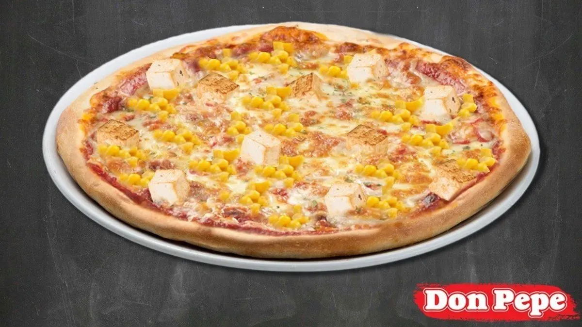 Vegán Kukoricás pizza