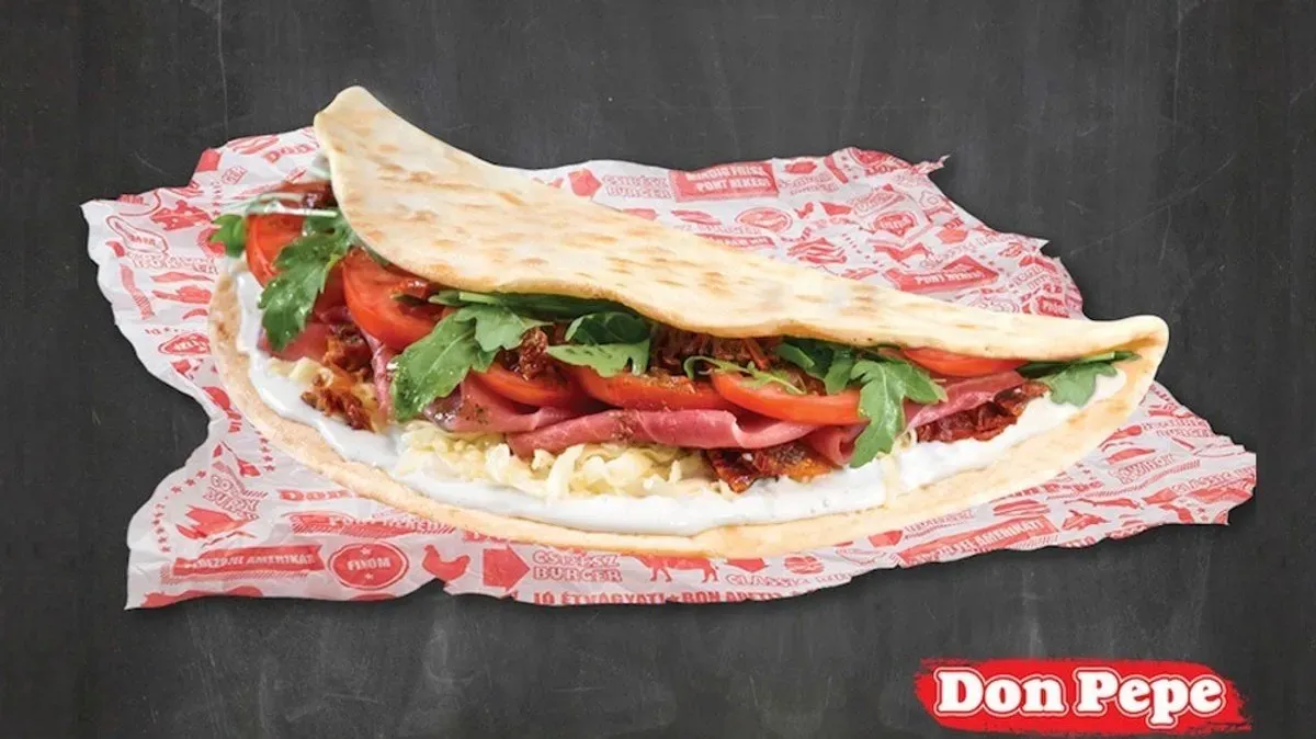 Érlelt sonkás piadina