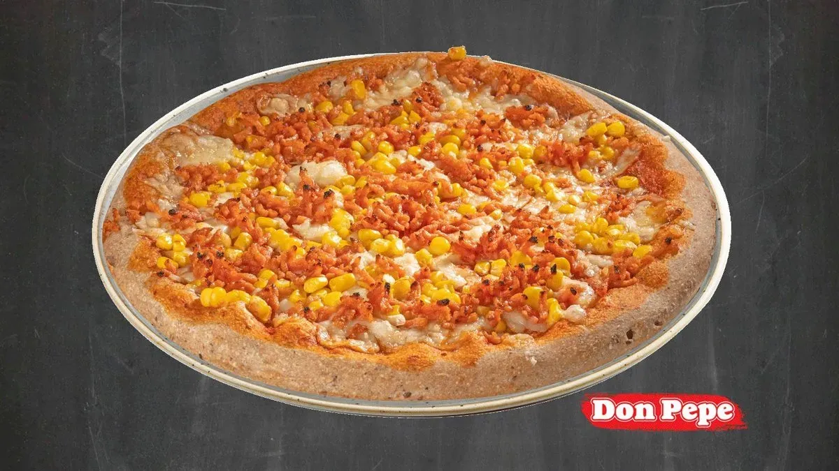 Vegán Nemtonhalas Kukoricás Pizza