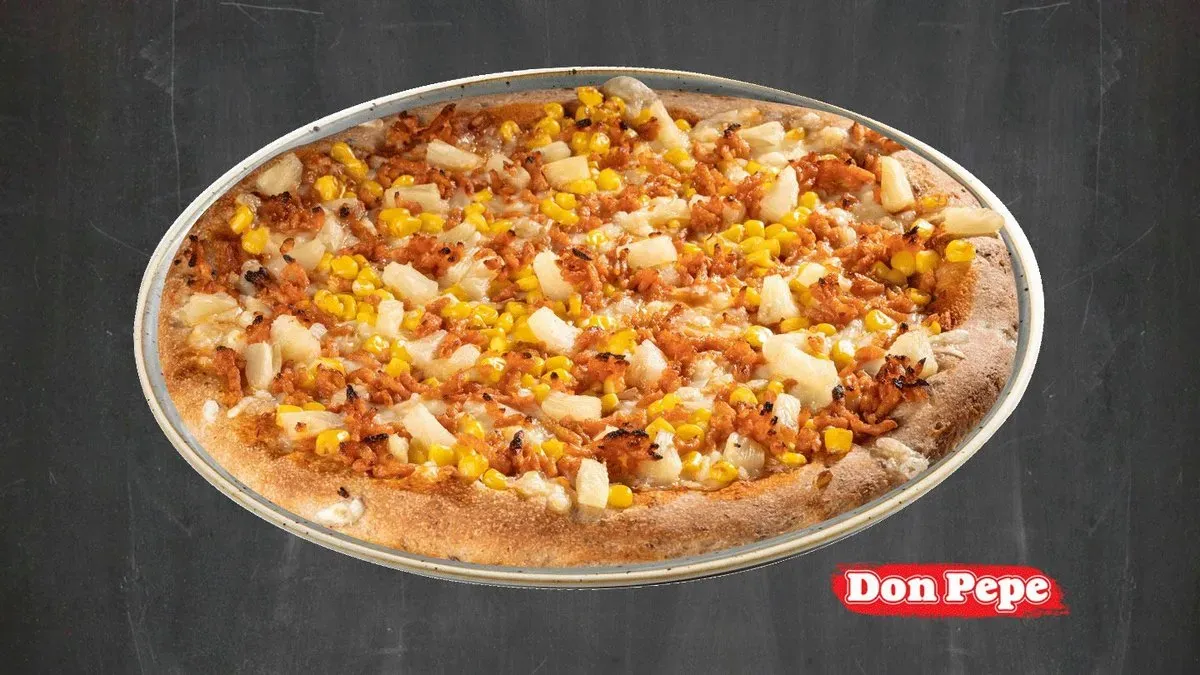 Vegán Nemtonhalas Hawaii Pizza