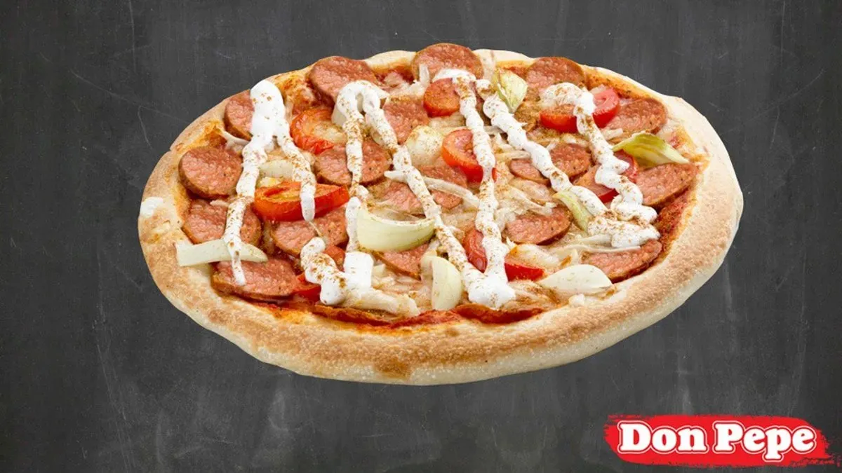 Vegán Taco pizza