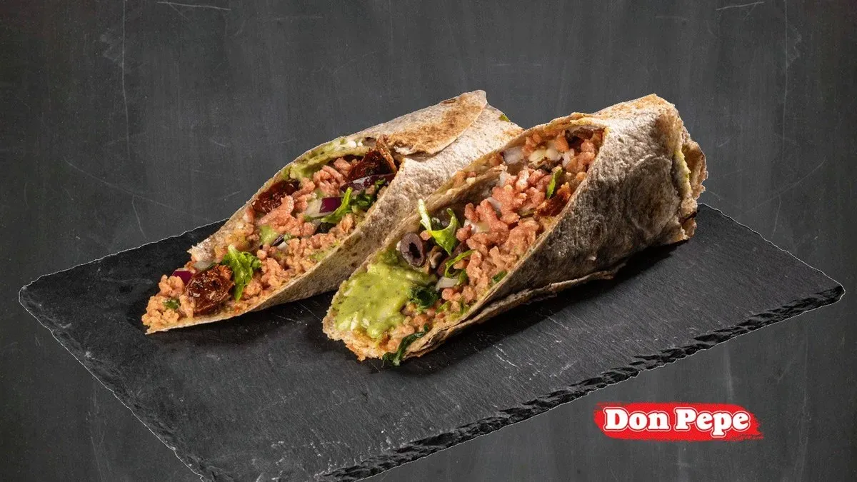 Vegán Nemtonhalas Tortilla Tekercs