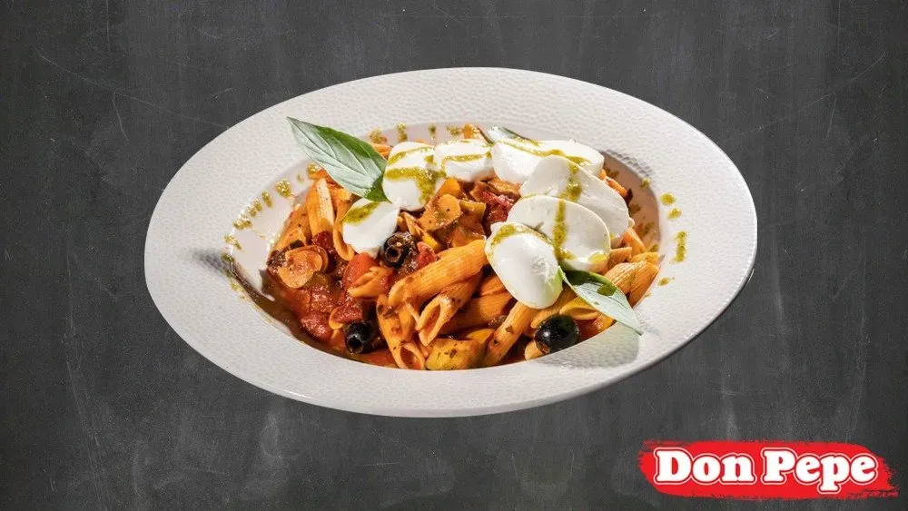 Mediterrán zöldséges penne