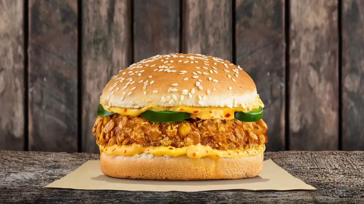 Chili Cheese Crispy Chicken 🌶