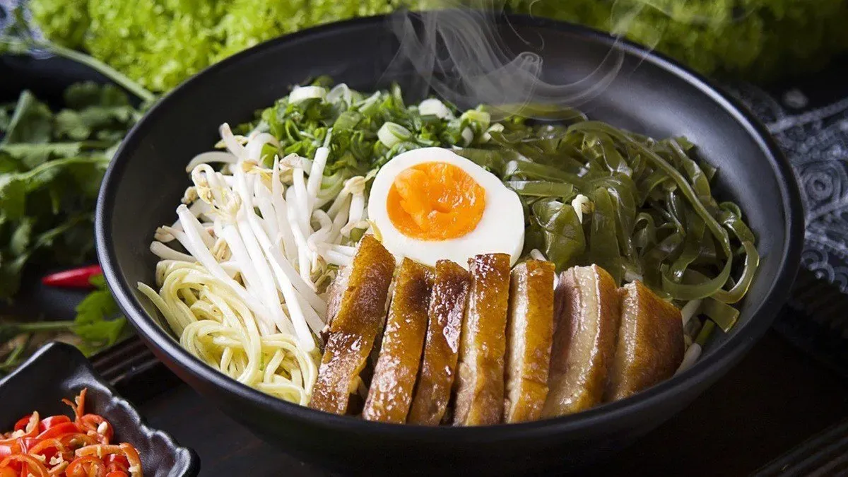 Fried Duck Ramen A8
