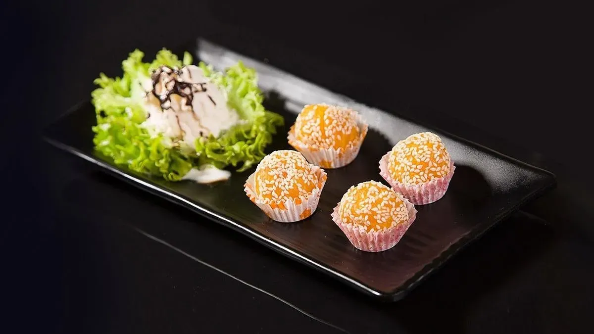 Fried Sesames Rice Balls C27