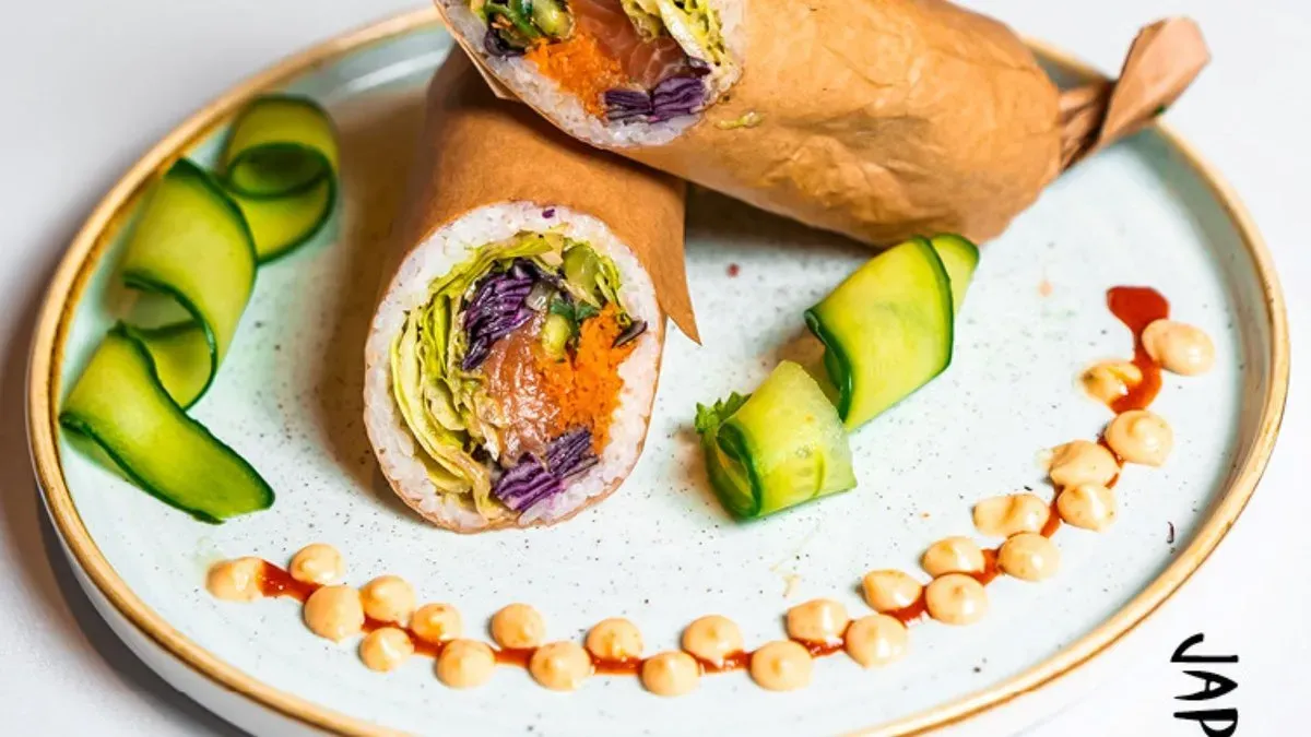 Fűszeres tonhal Sushi Burrito