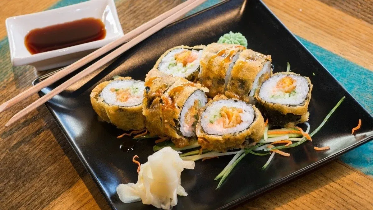 FUTOMAKI TEMPURA VEGYES
