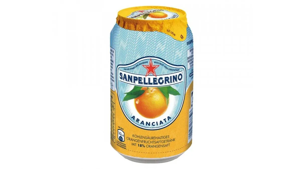 San Pellegrino narancs