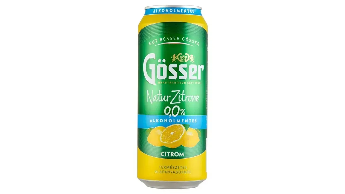Gösser Zitrone alkoholmentes 0,5L