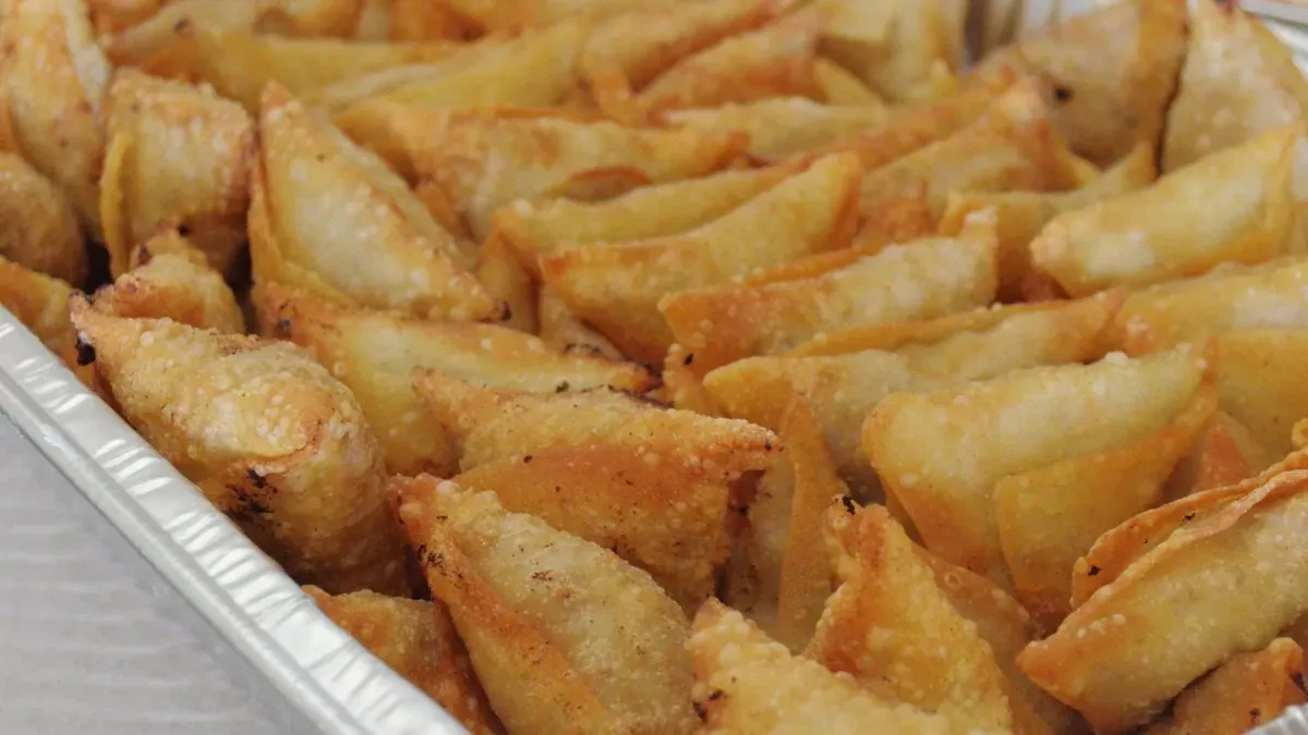 Vegetable samosa 2db