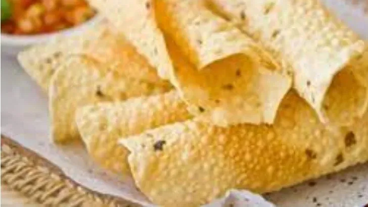 Roasted papad