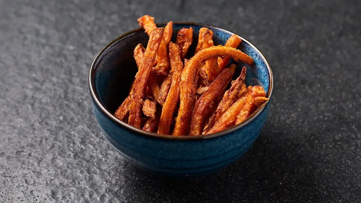 Sült édesburgonya (vegán) kicsi