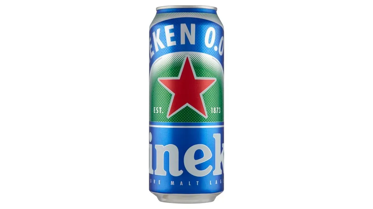 Heineken 0,5l alkoholmentes sör