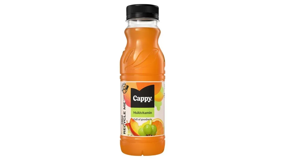 Cappy Multivitamin vegyesgyümölcs nektár hozzáadott vitaminokkal 330 ml