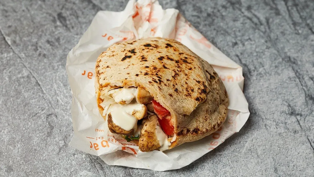 Csirkemell pita