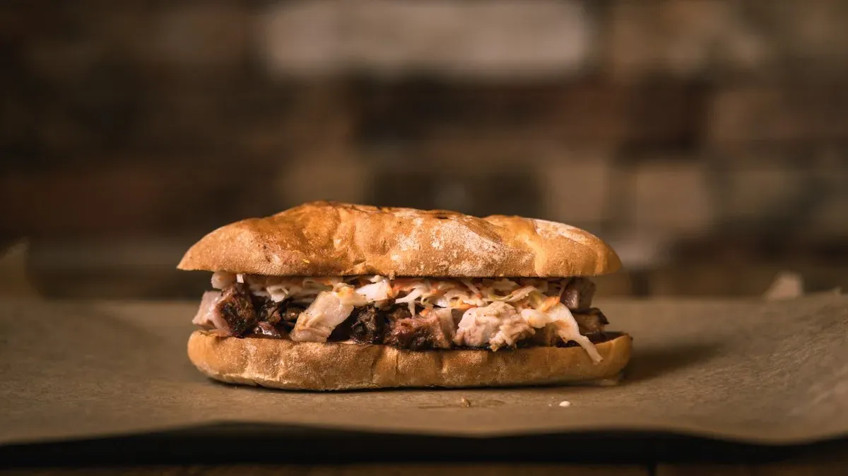 Pork belly sandwich