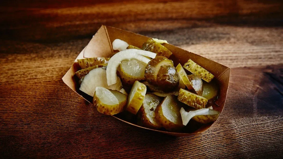 Pickled cucumbers