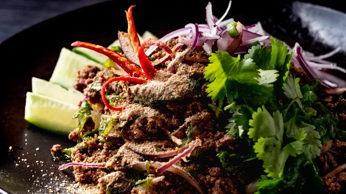 🌶Larb saláta