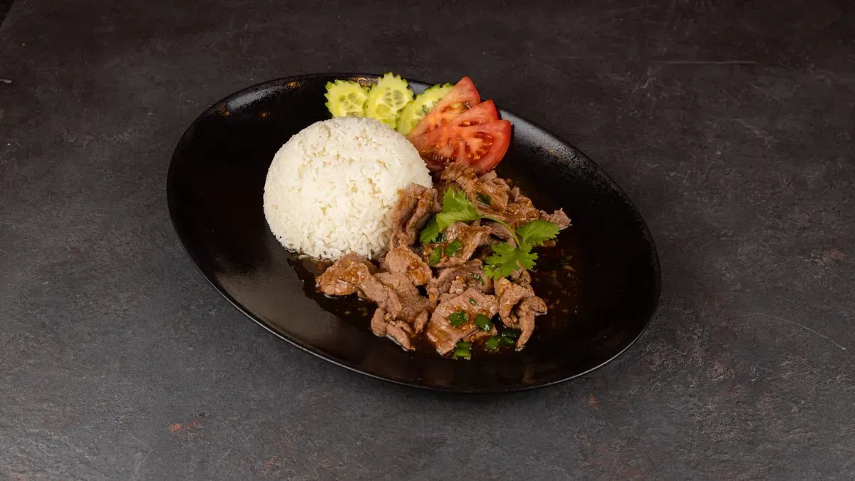 🥢Phad kratiem pik thai - Fokhagymás, borsos wok