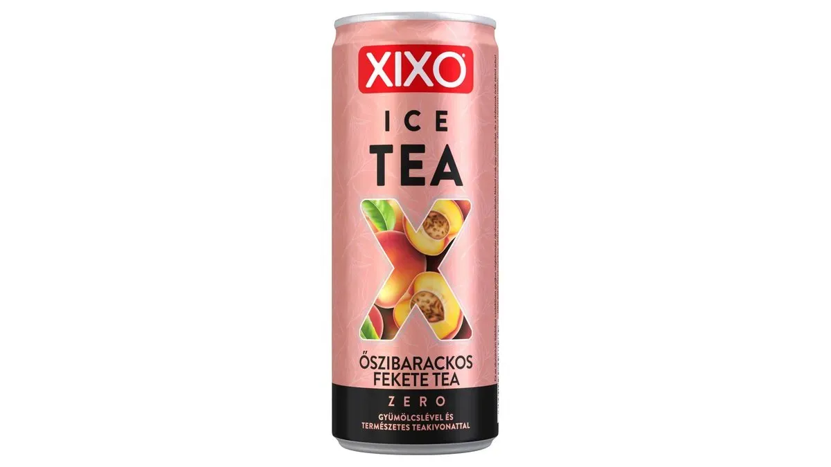 Zero Őszibarack | Fekete Tea Xixo | 250ml