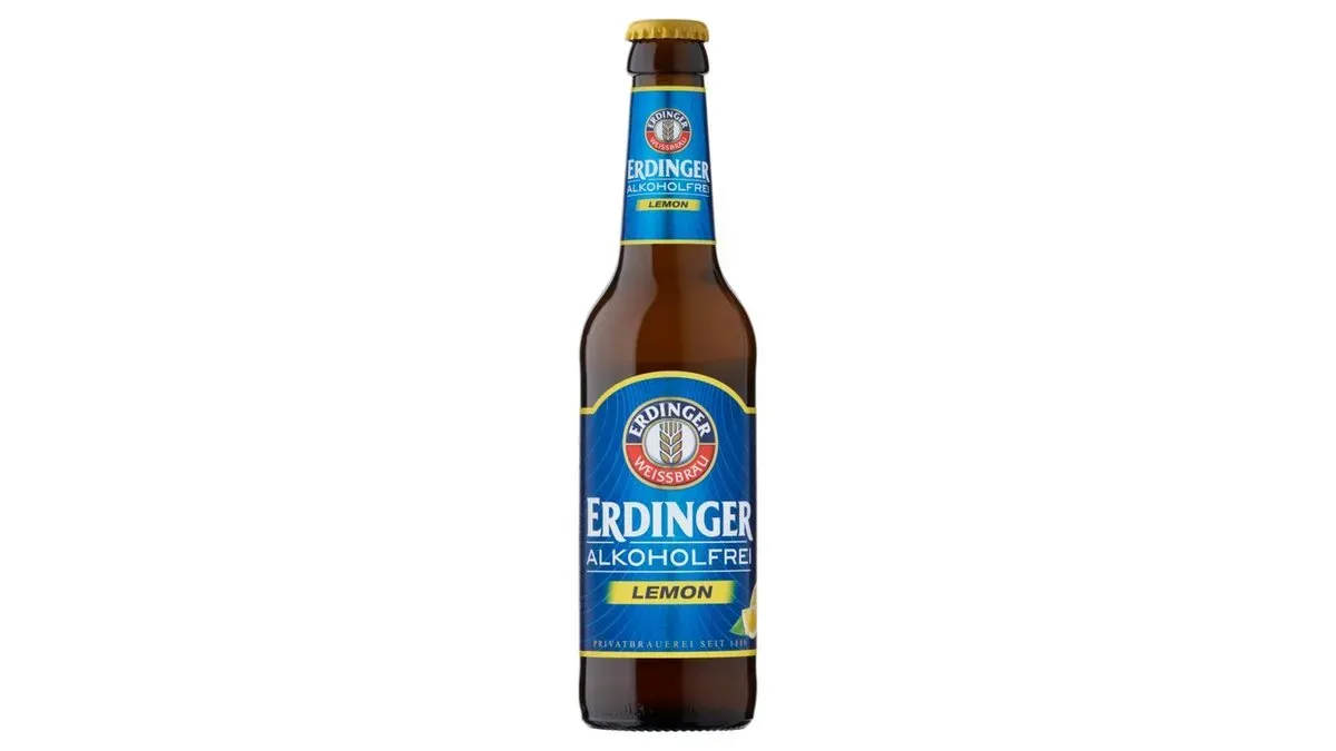 ERDINGER WEISS LIMONE Alkoholmentes Búzasör 0,33 l