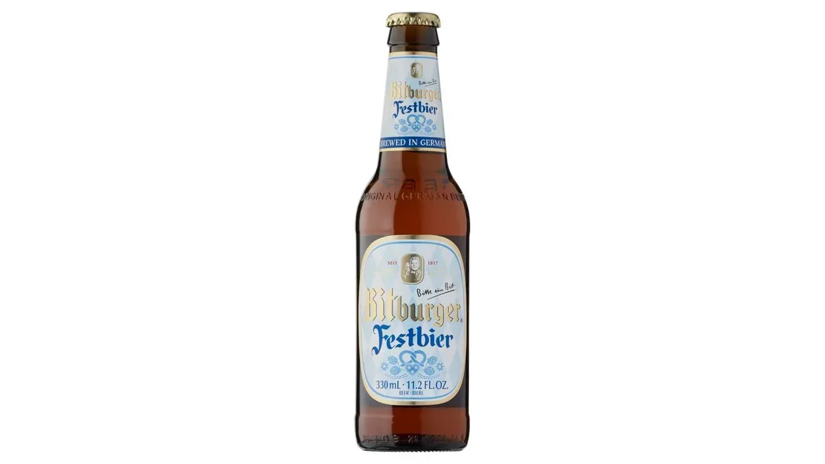 BITBURGER Világos sör 0,33 l